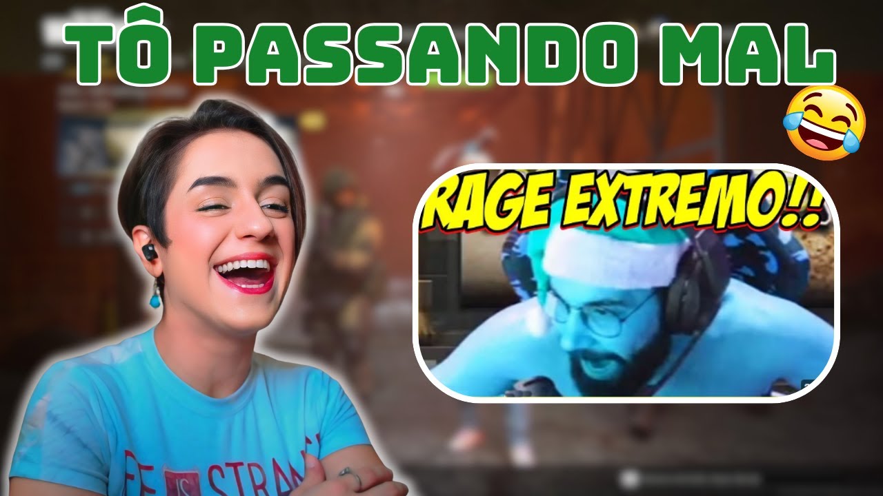 REACT - Smzinho Zanfas Jonnyzul e Neves RAGE EXTREMO!!! (Clipados Comedy)