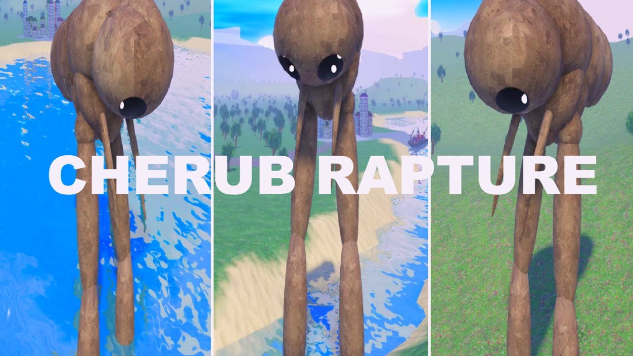 How to get CHERUB RAPTURE BADGE MORPH in TINY UNIVERSE ROLEPLAY [UPD] ROBLOX !