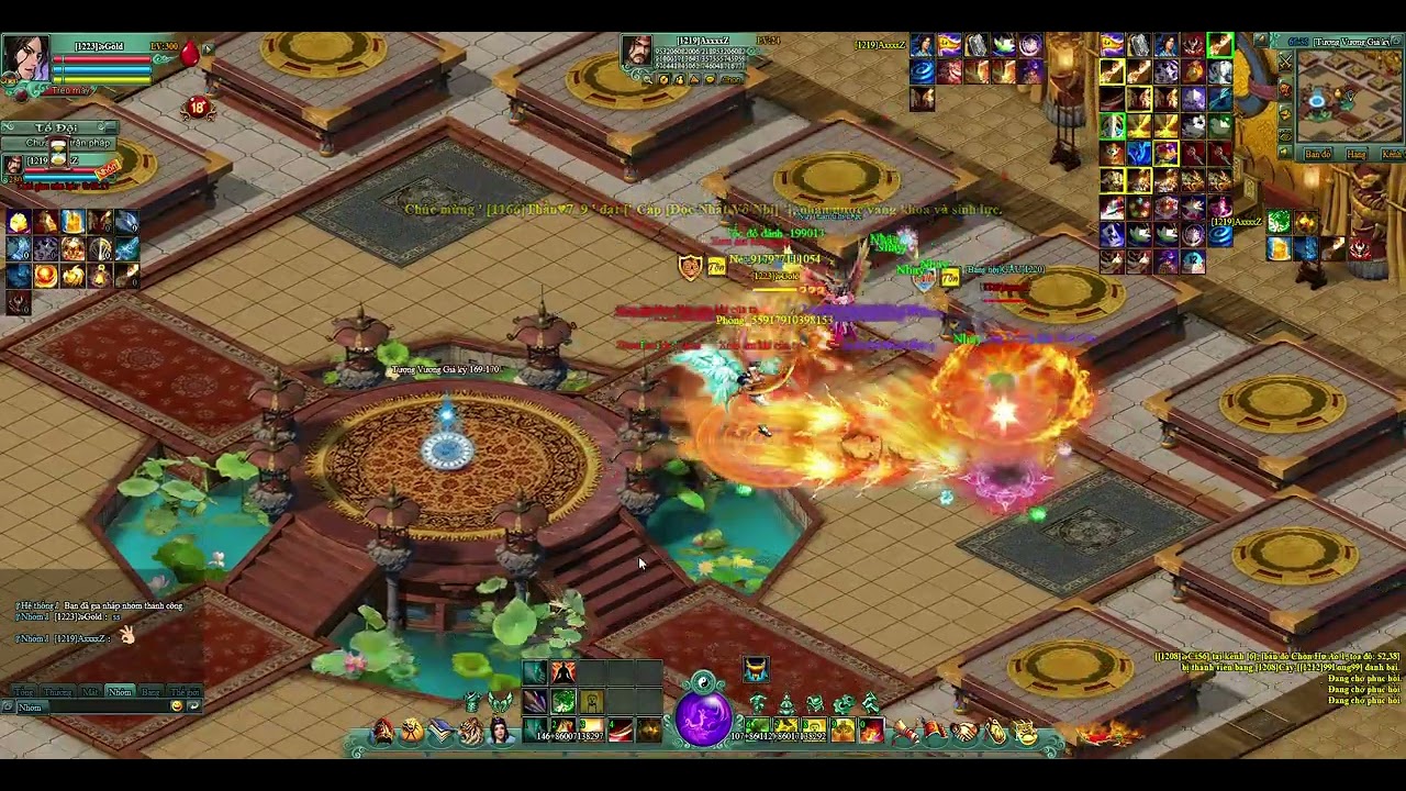 VLCM - Giao Lưu PK Gold (1223) vs AxxxxZ (1219) Cụm 8