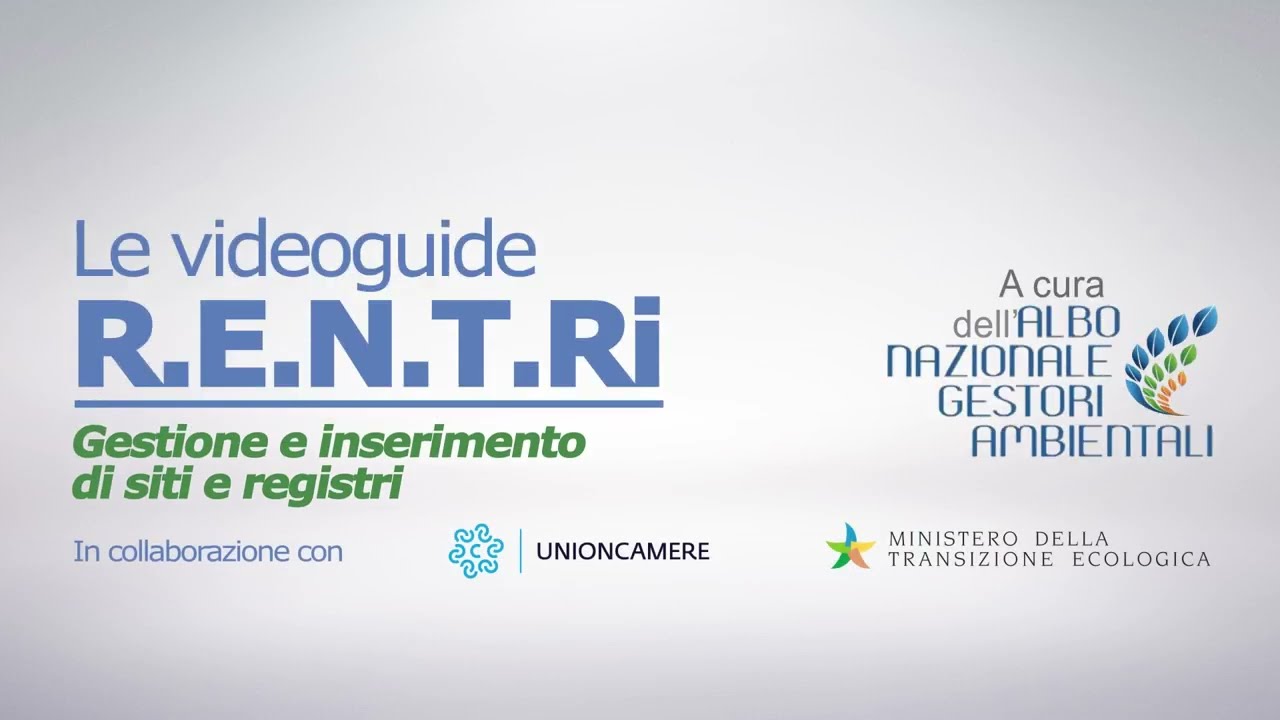 R.E.N.T.Ri  Gestione  e inserimento di siti e registri