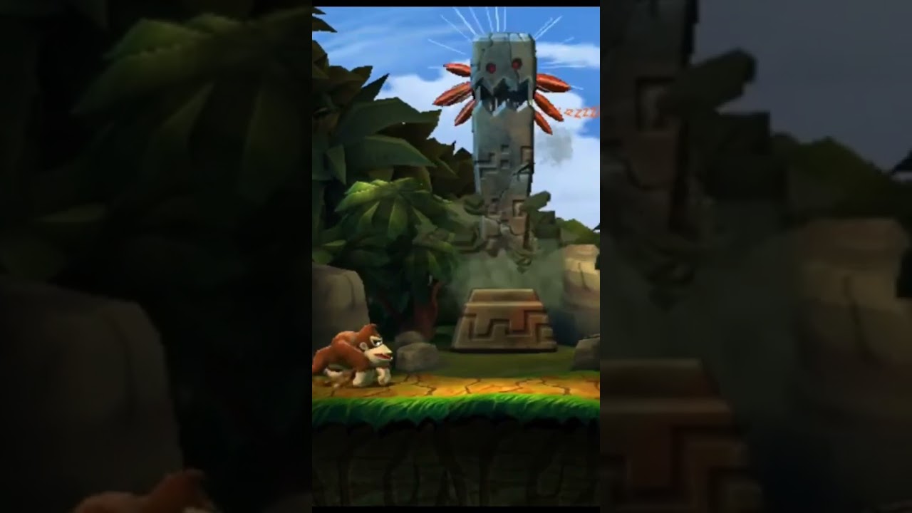 Gameplay DK country returns 💥🖤 #nitendo #shorts#gameplay