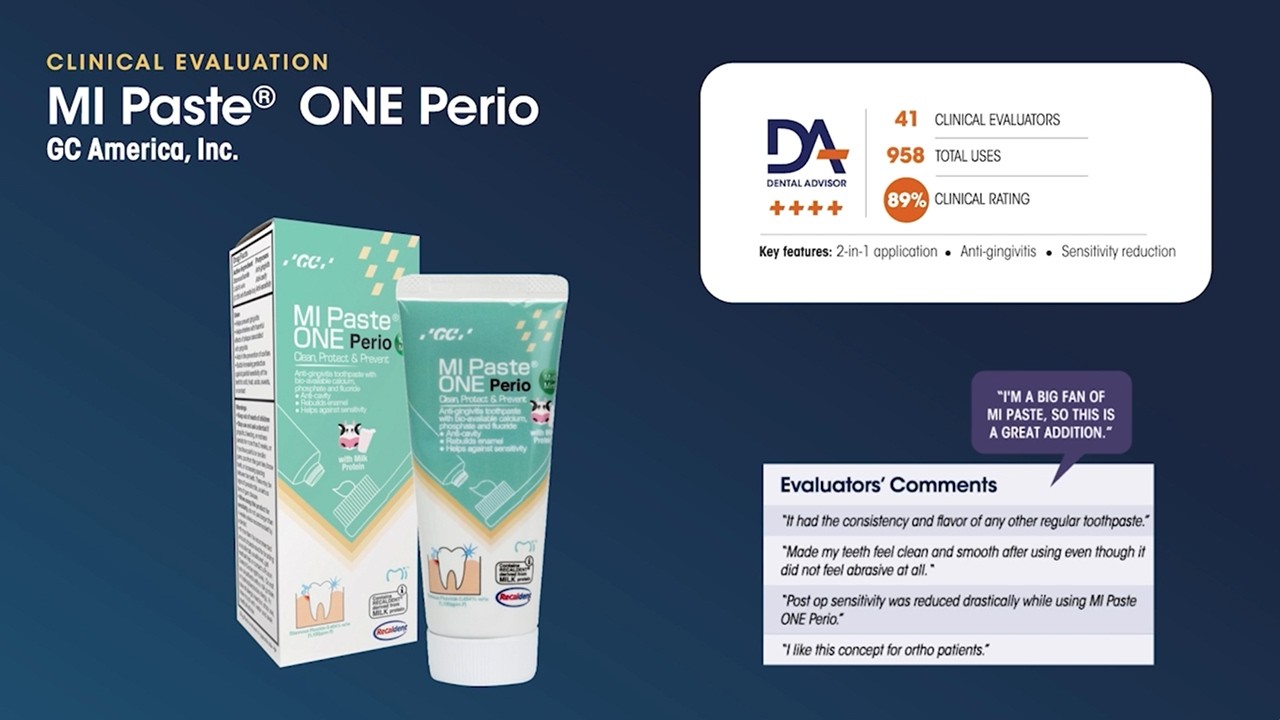 Treating Gingivitis MI Paste ONE Perio
