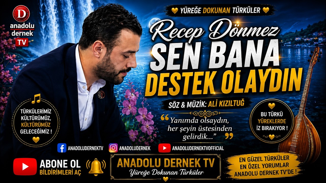 Recep Dönmez - Sen Bana Destek Olaydın (Ali Kızıltuğ) !!
