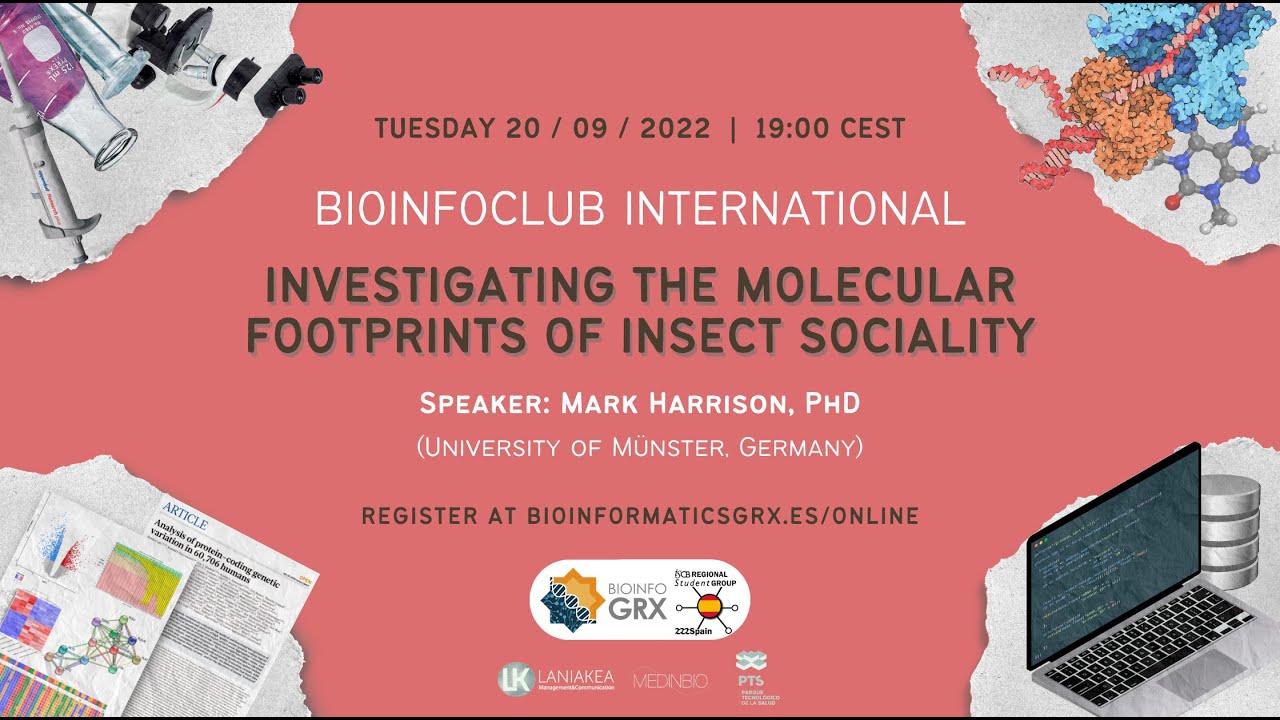 Investigating the molecular footprints of insect sociality | BioInfoGRX (RSG Spain Granada)