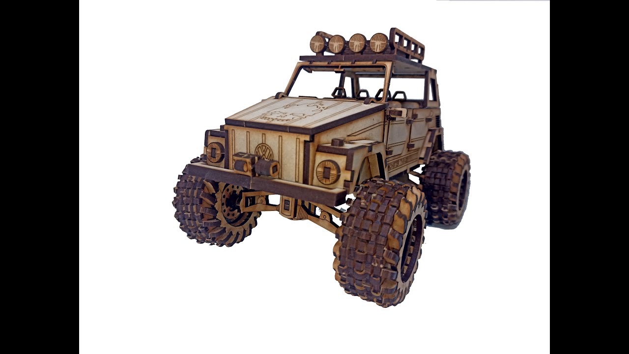 Rompecabezas 3D VW Safari The Monster Thing