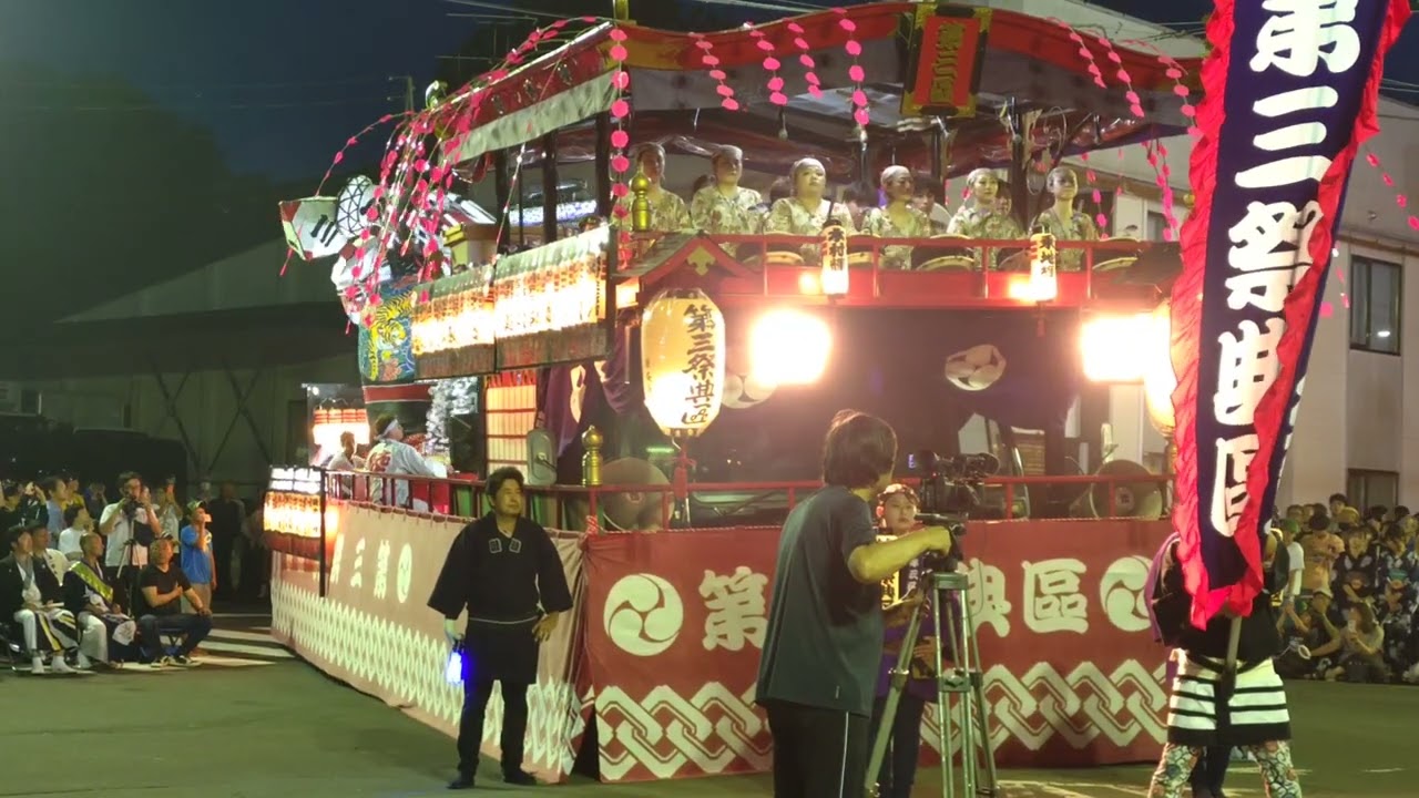 令和７年８月８日根室金刀比羅神社例大祭第三祭典区競演①