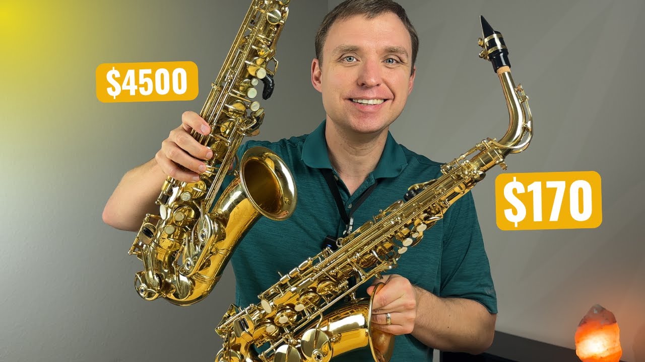 Cheapest Alto Sax on Temu VS. My Professional Alto Saxophone