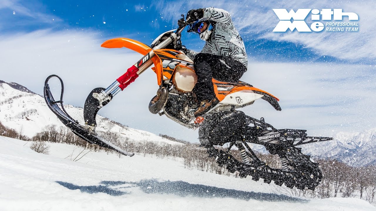白馬のスキー場でKTM スノーバイクに乗ってきた！｜丸山浩の速攻バイクインプレ