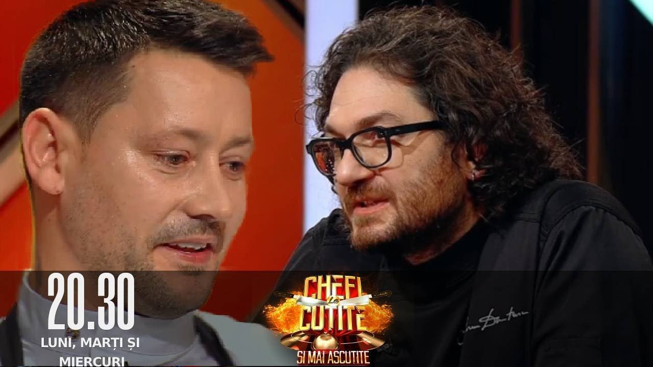 Gabriel a izbucnit în lacrimi de față cu Irina Fodor, în culisele Chefi la cuțite