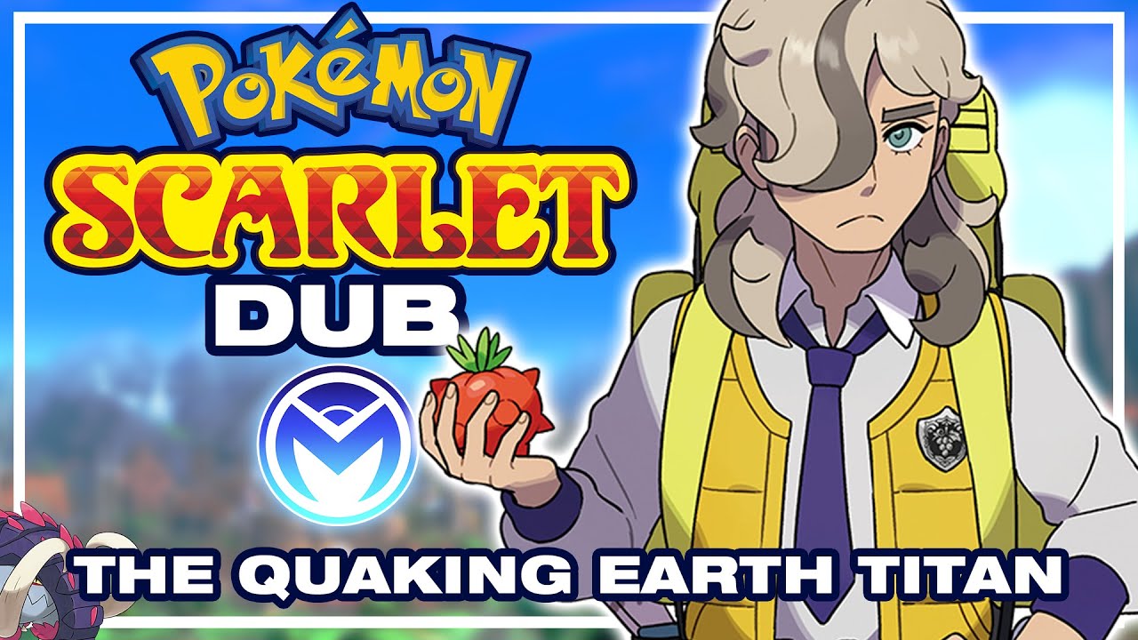 Pokemon Scarlet/Violet озвучка - Quaking Earth Titan