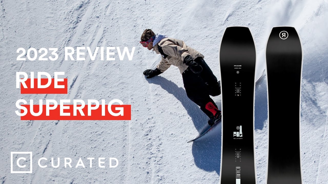 2023 Ride Superpig Snowboard Review (2024 Same Tech; Different Graphic) | Curated