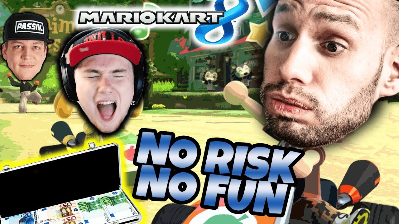 DANNY RISKIERT! Mario Kart 8 mit der Crew! - Flying Uwe