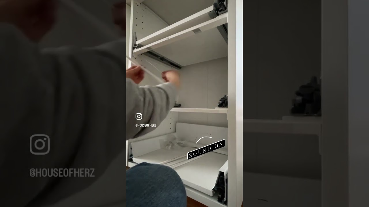 💡Ikea drawer lights ASMR💡