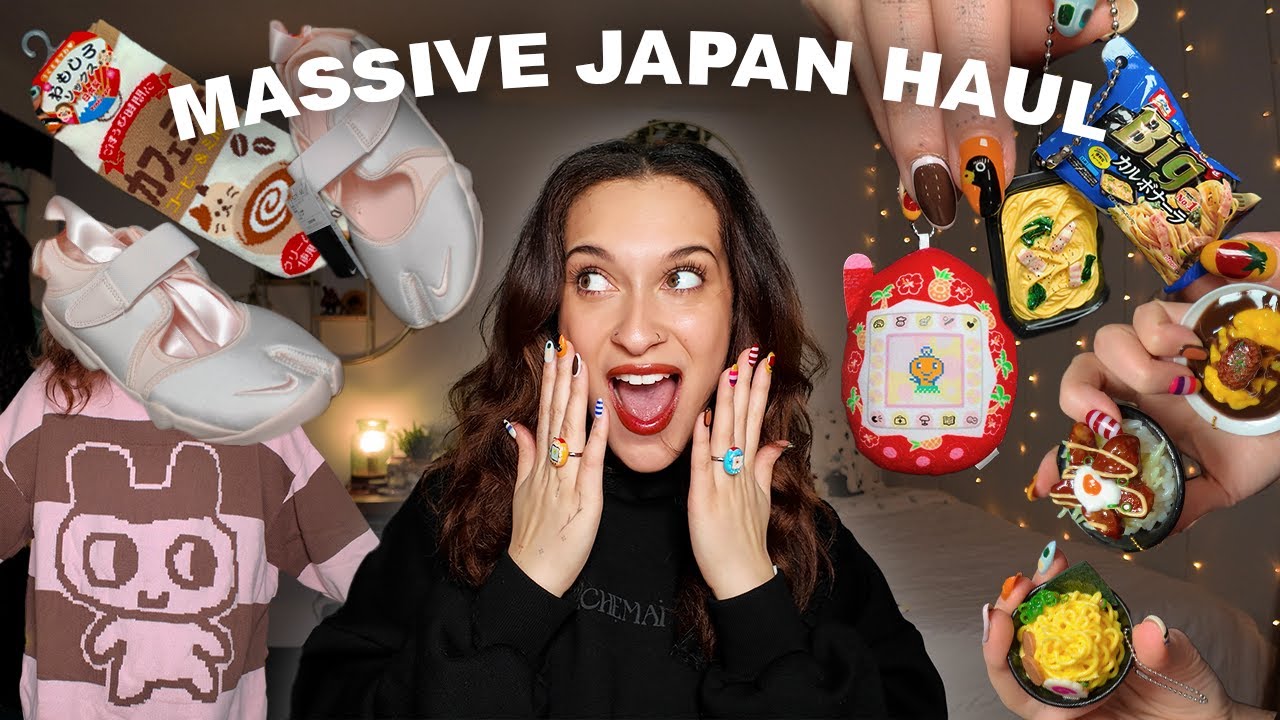 JAPAN SHOPPING HAUL + TRY ON | makeup, haircare, skincare, clothes etc