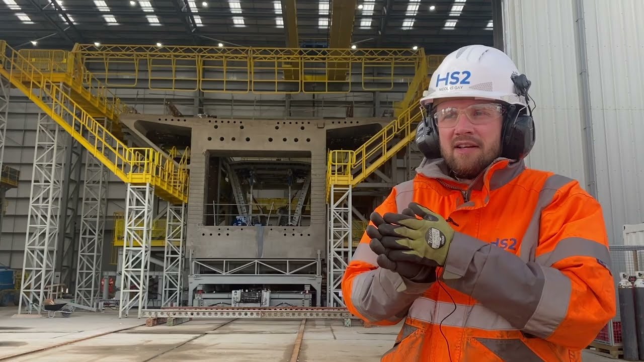 BEHIND THE SCENES: HS2's Colne Valley Viaduct