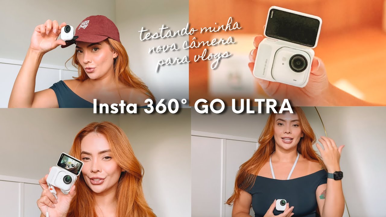 Testando minha nova câmera INSTA 360 GO ULTRA