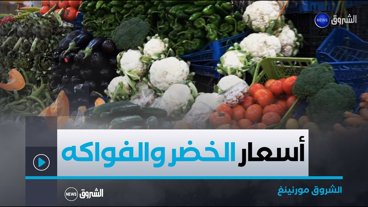 الشروق مورنينغ | أسعار الخضر والفواكه من سوق حسين داي بالجزائر العاصمة