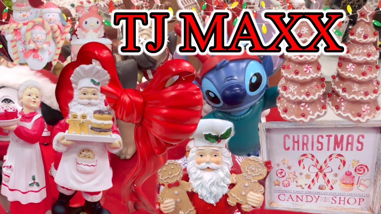 🛍️SHOPING FOR MORE NEW CHRISTMAS 🎄 @ TJMAXX!🤩
