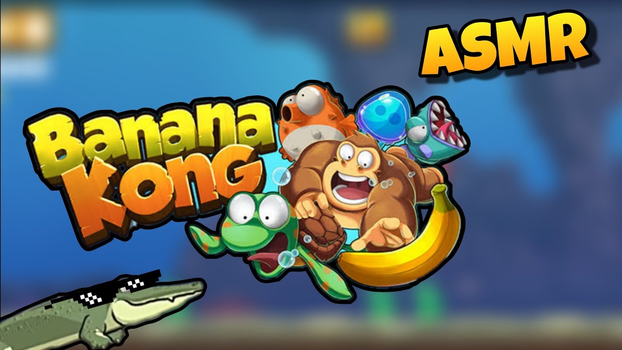 ASMR jugando banana Kong 🦍🍌