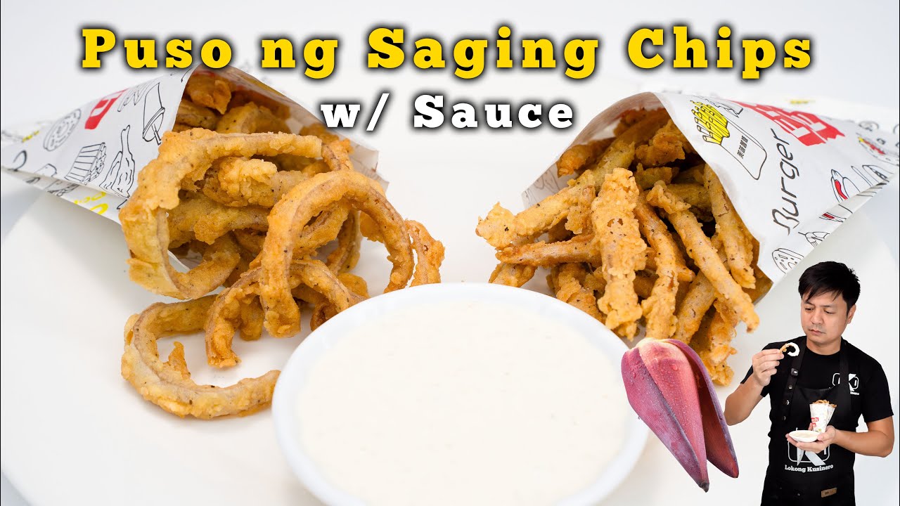 Puso Ng Saging Chips Recipe