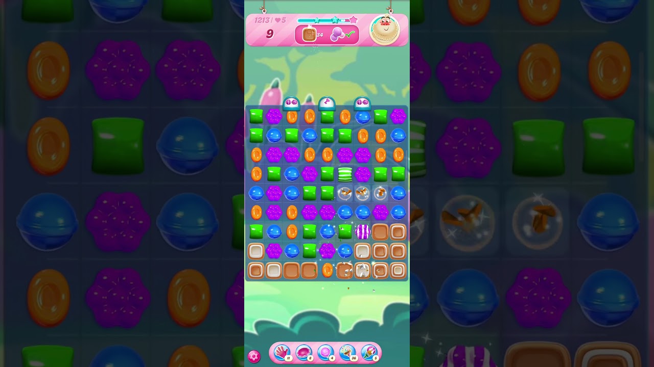 Candy Crush Saga Seviye 1213 