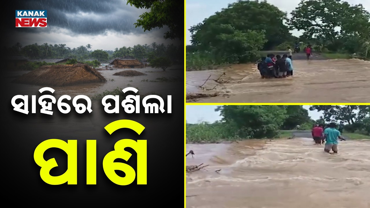 Jajpur Flood Update | Baitarani Breach Submerges Villages, Hundreds of Families Affected