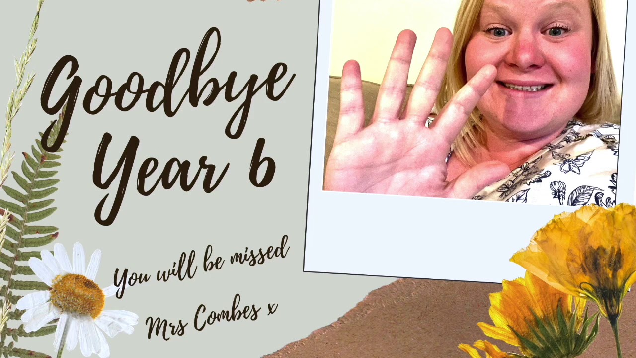 Saying goodbye to Year 6