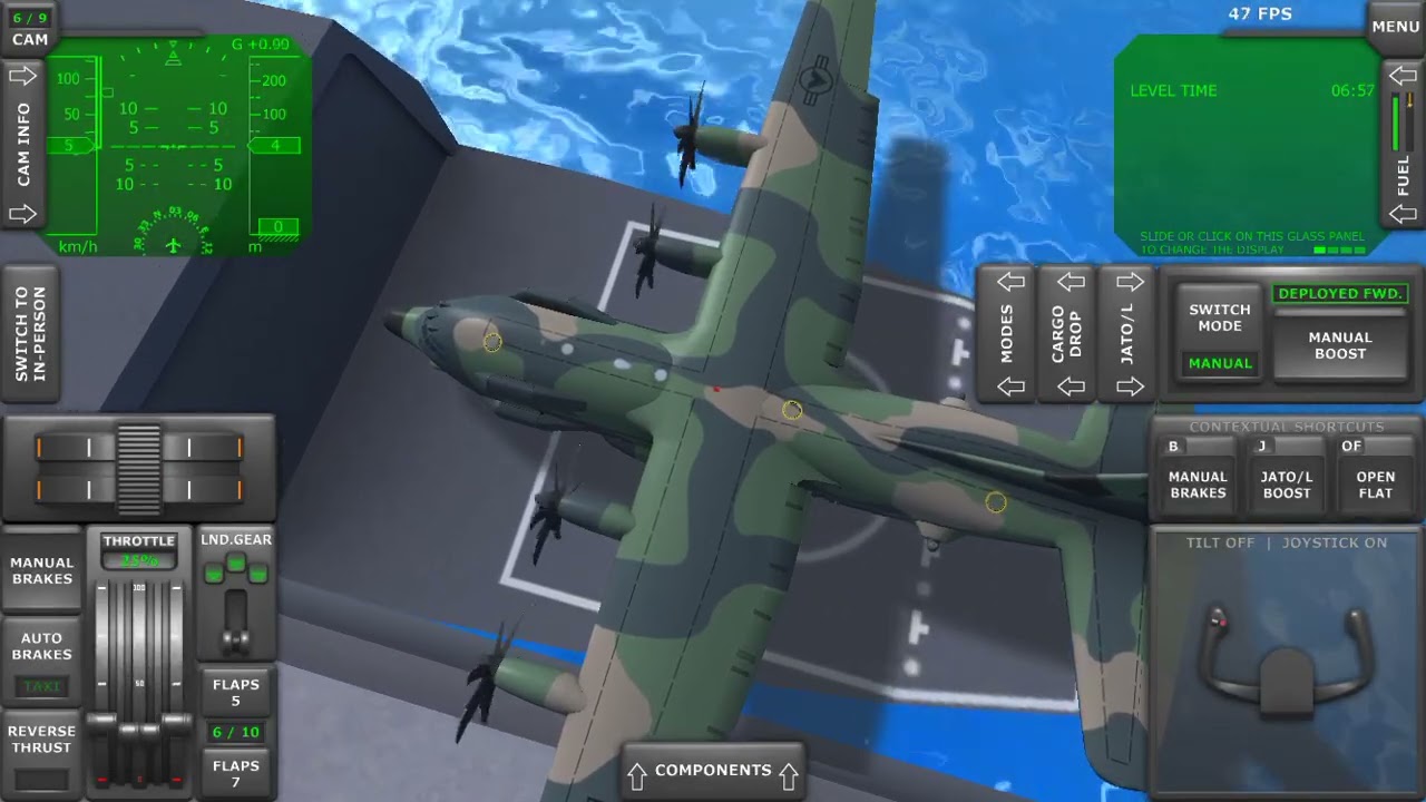 TFS MC-130 || landed at destroyed ships