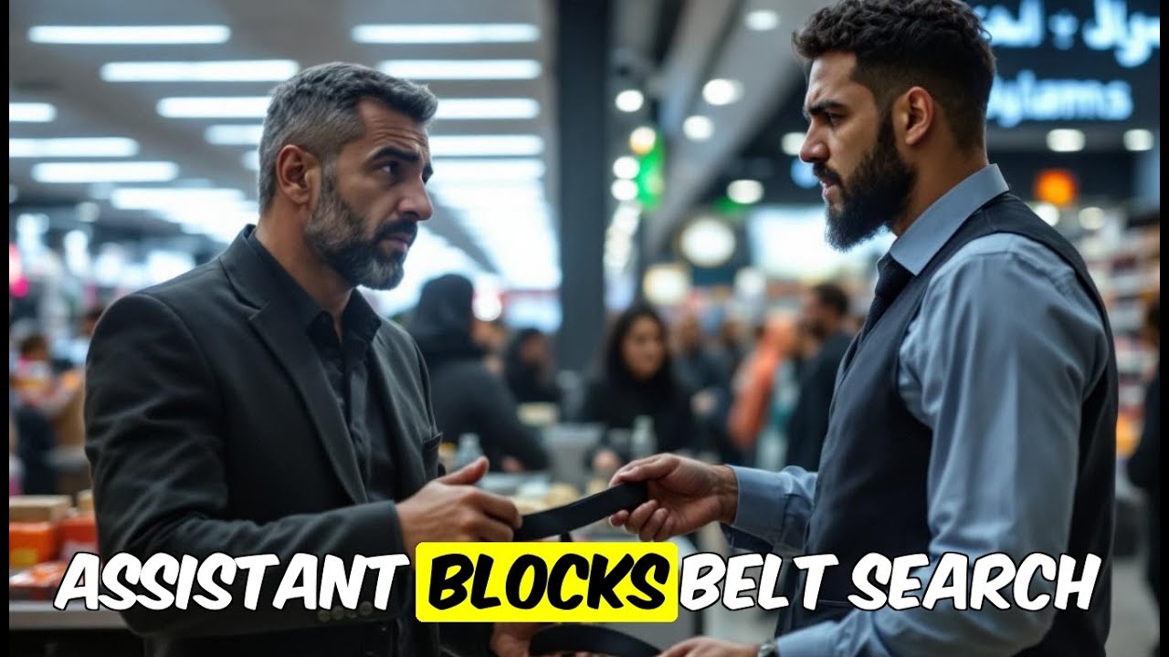 Assistant Manager Stops a Greeter’s Belt Search — A Quiet Reversal in a Big-Box Doorway