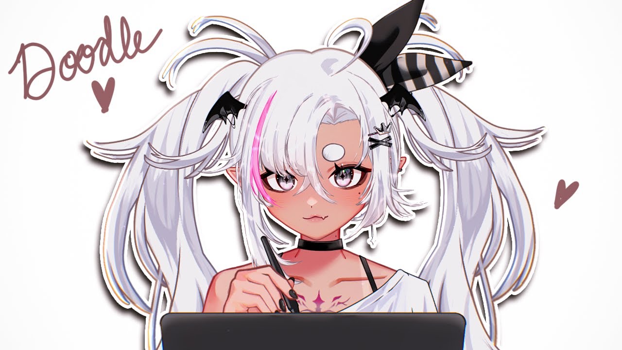 【ART】Art critiques and starting a new poster! |  #VTuber