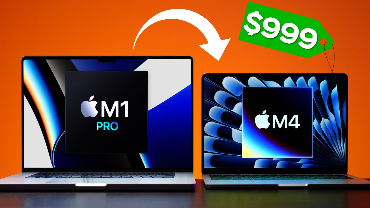BEST VALUE Mac EVER! M4 MacBook Air vs M1 Pro MacBook Pro Comparison