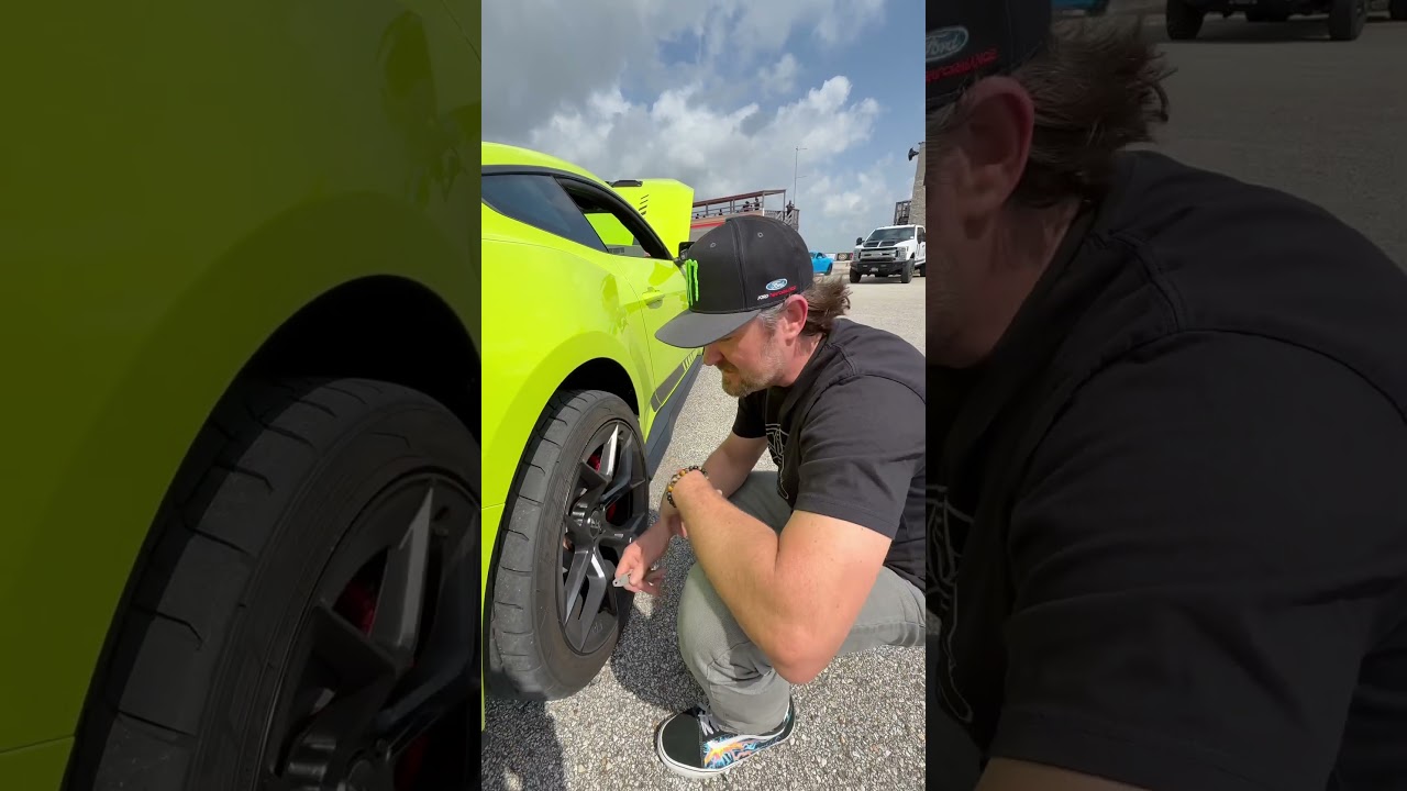 @VaughnGittinJr showing us how to put the RTR Tactical Performance Suspension to work #mustang