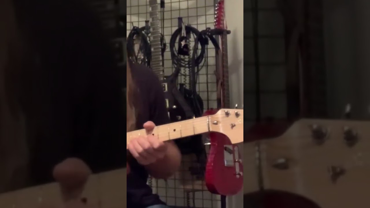 Serenghetti Guitar played through the 15 watt Vox Night train Amp.