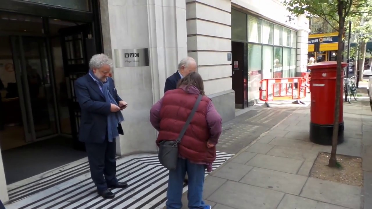 Sir Richard Stilgoe OBE DL in London 05 04 2017