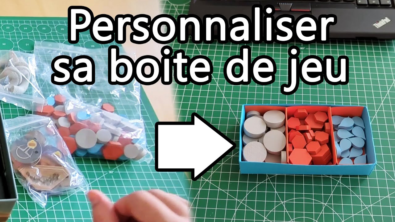 Ranger ses jeux avec des origamis : un exemple avec la boite de Dune Insurrection