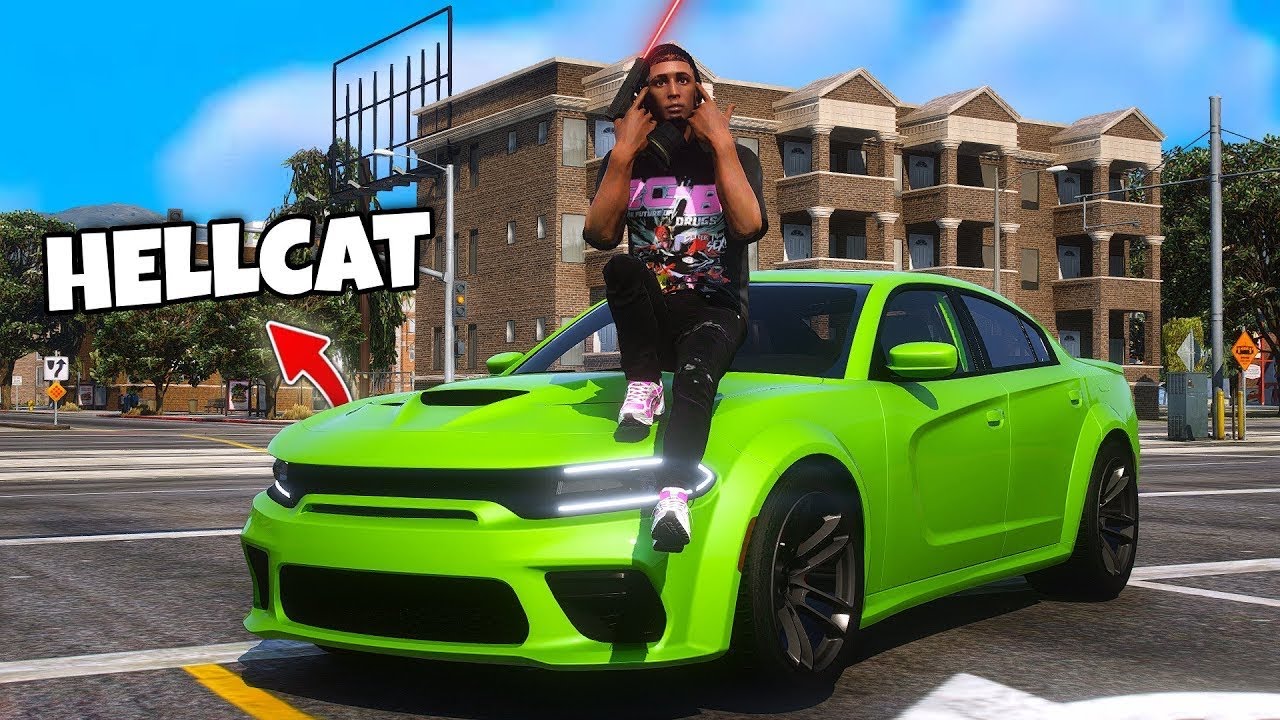 I bought a WIDEBODY HELLCAT and CRASHED OUT in CHICAGO in GTA 5 RP..