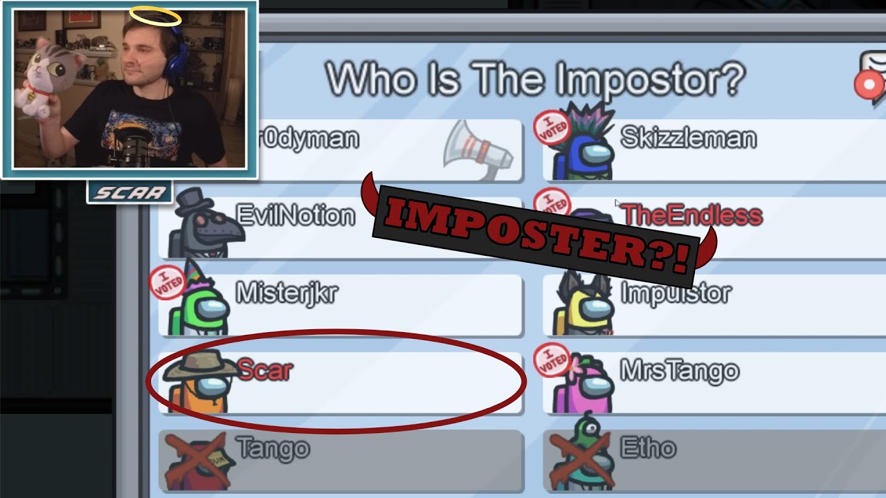 Scar Plays Imposter (Among Us Clip) - GoodTimesWithScar