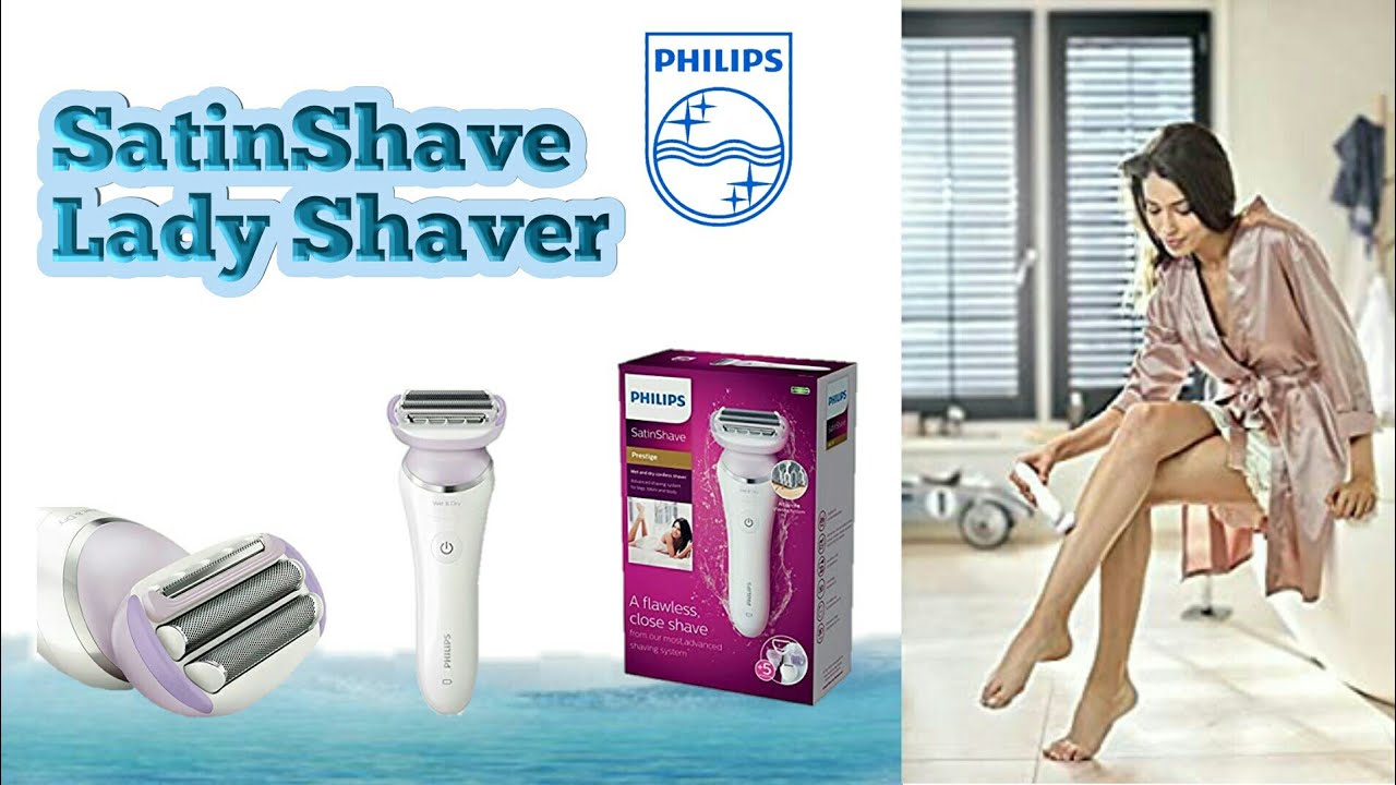 Philips SatinShave Women Shaver || Cordless Hair Removal With Trimmer