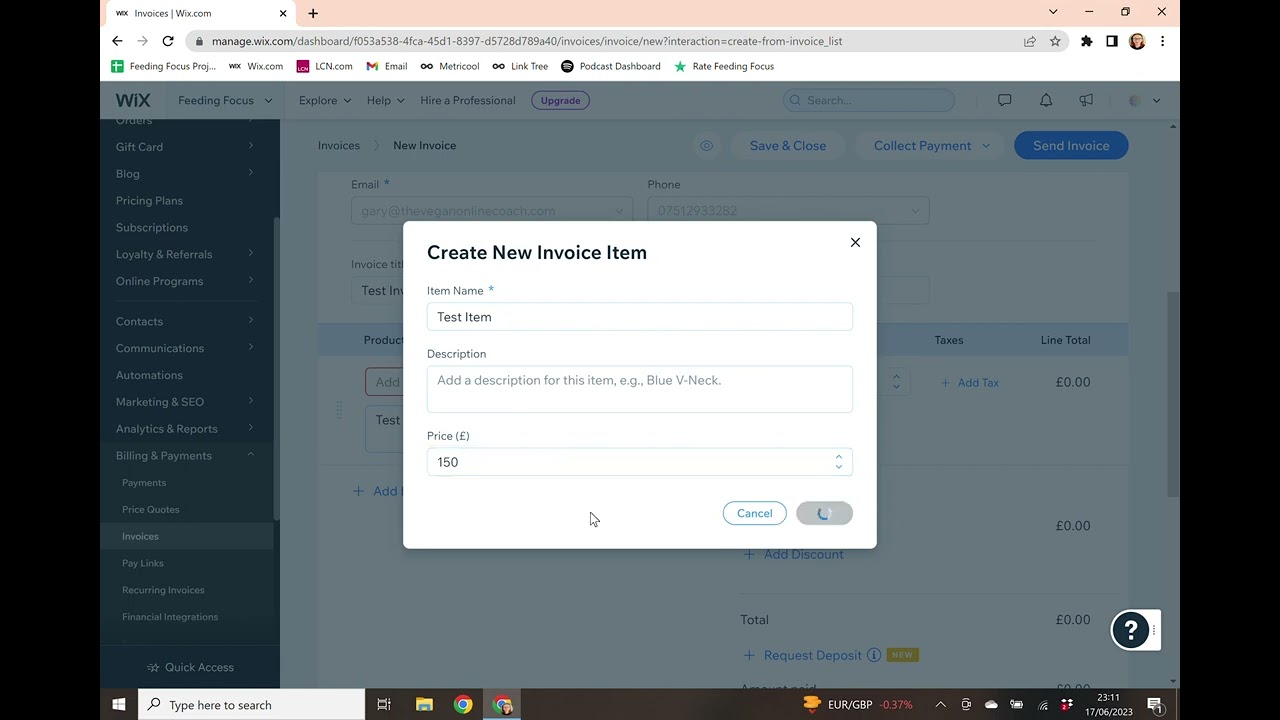 Streamlining Invoicing in Wix: Automate and Simplify Your Billing Process