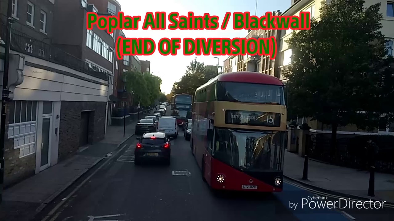 FULL ROUTE VISUAL | London Bus Route D8 - Crossharbour to Stratford | VN36149 (BJ11EAO)