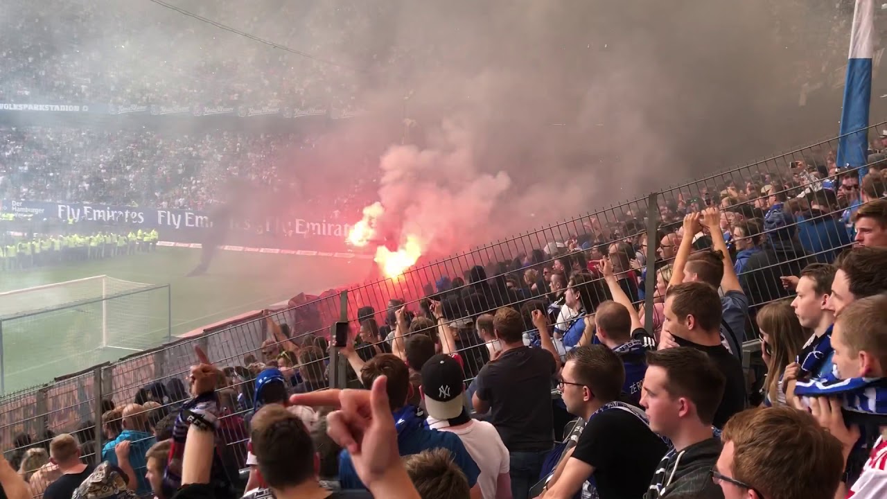 HSV -BMG Abstieg Nordtribüne 12.05.2018