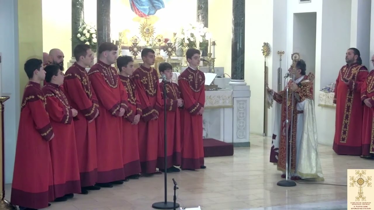 Message of H.E. Archbishop Hovnan Derderian to the newly ordained Acolytes