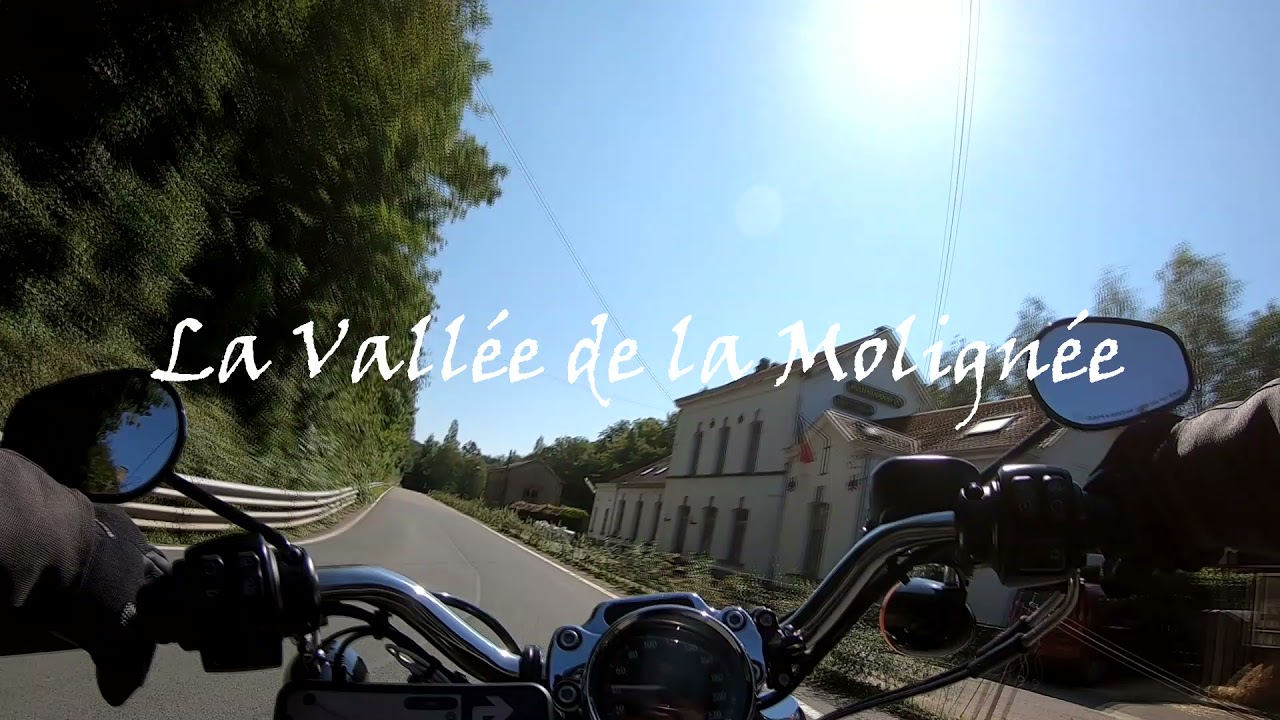 Il a failli me rentrer dedans ! - La Vallée de la Molignée 03 09 21