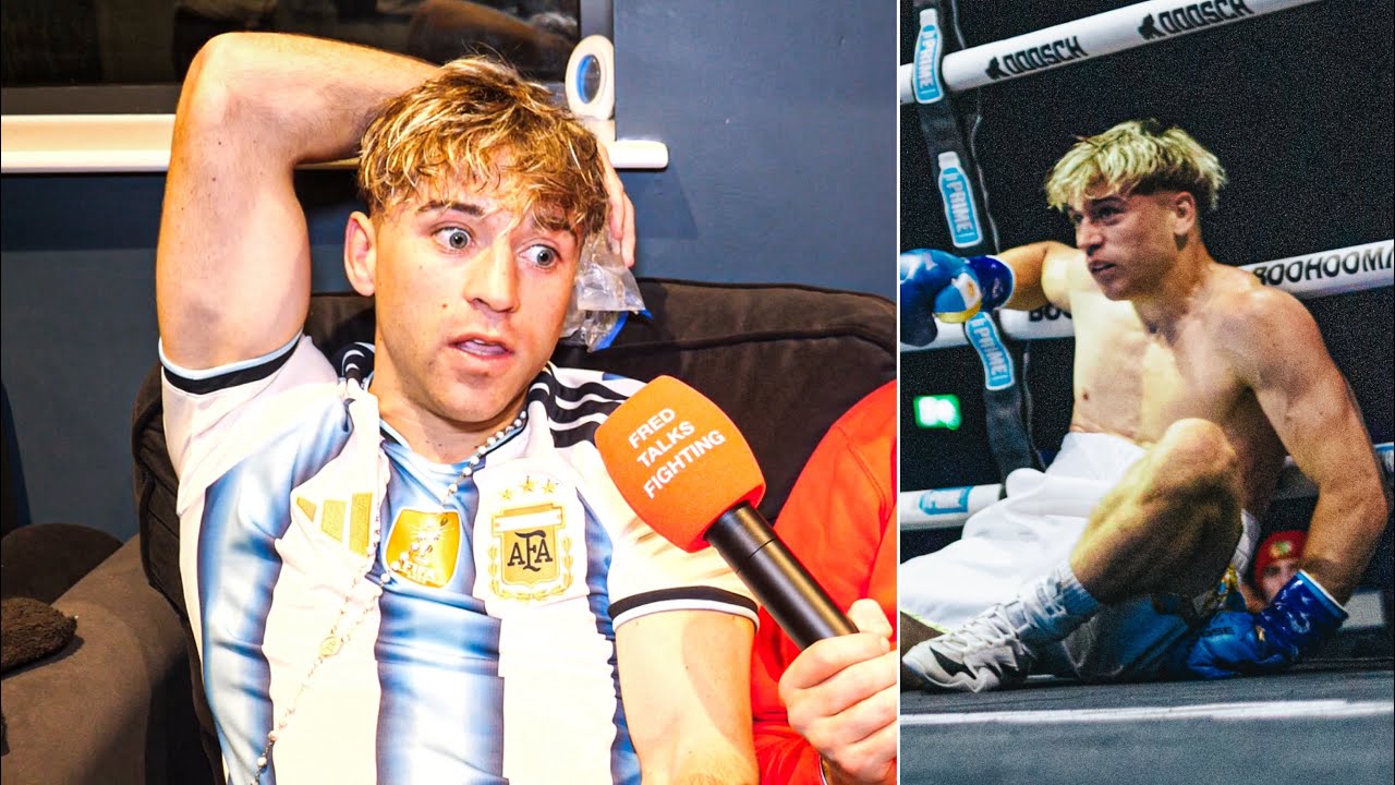 ARGENTINIAN KING REACTS TO GETTING KO&rsquo;D BY WALID SHARKS 