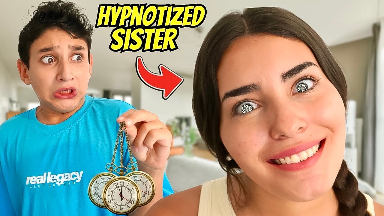 I tried HYPNOSIS on my Sister *Totally Unexpected*