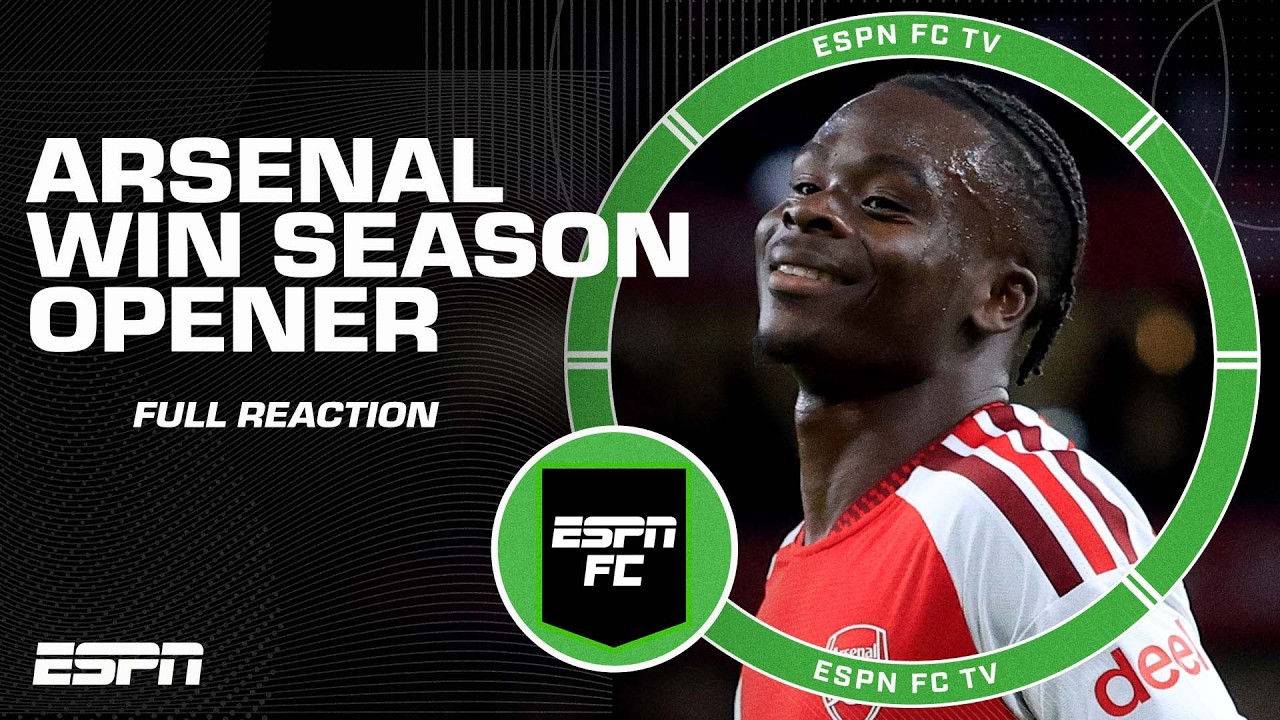 &lsquo;NO OTHER CONTENDERS?!&rsquo; 👀 Arsenal dominant in Premier League opener vs. Coventry REACTION | ESPN FC