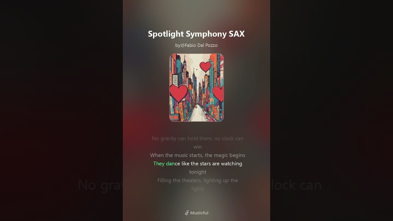 FREE Download - SPOTLIGHT SYNPHONY (A version) with lyrics (Autor: Fabio Dal Pozzo )