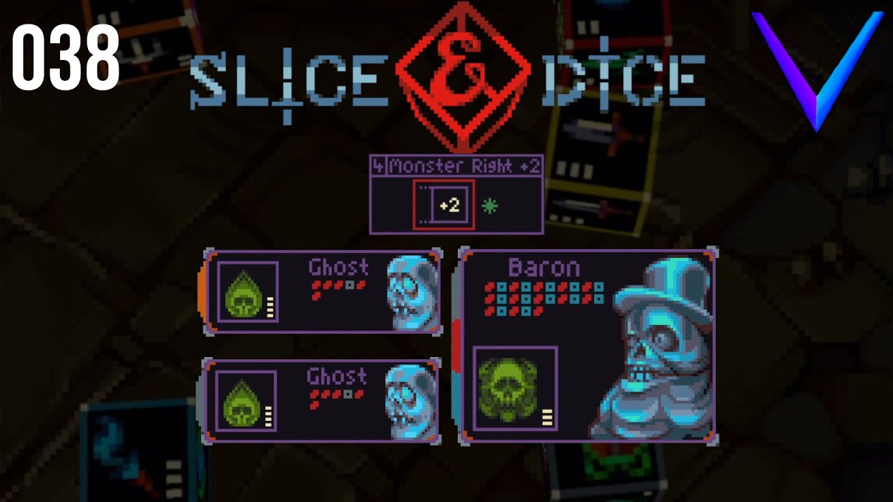 a fight against monster rights - Slice & Dice Classic Hard