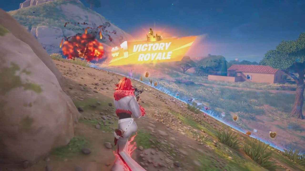 VALERIA Skin Gameplay in Fortnite!! - (Chapter 5 Season 1 Battle Pass)