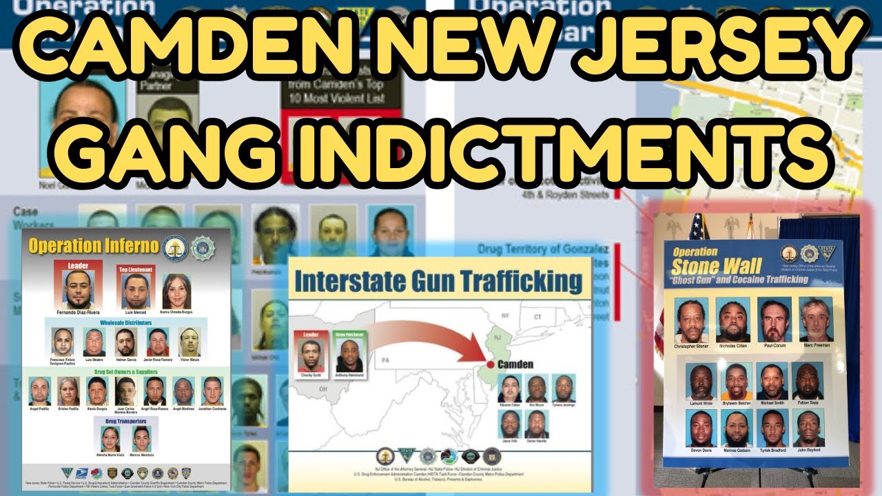 Camden Gang Indictments: New Jersey’s Biggest Drug & Gun Busts